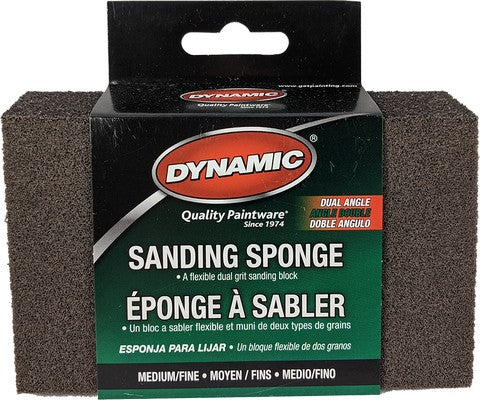 Dynamic - Dual Angle Sanding Sponge - Medium/Fine