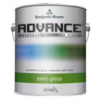 ADVANCE Waterborne Interior Alkyd Paint - Semi-Gloss Finish