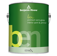 ben Waterborne Interior Paint- Semi-Gloss