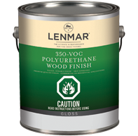 350 VOC Polyurethane Wood Floor Finish - Semi-Gloss