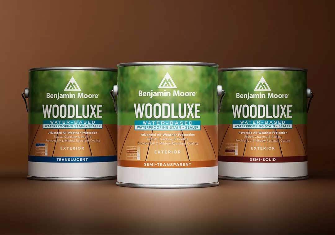 Woodluxe water based stain and sealer